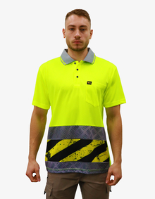 SFWP25 Hi Vis Polo Shirts. 1 Colourway In Stock.